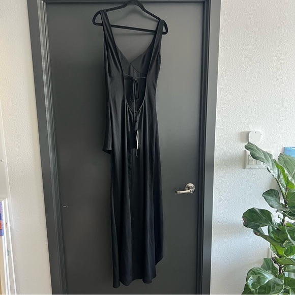 NWOT Arcina Ori Black Amelie High-Low Dress - Picture 10 of 13